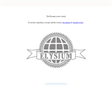Tablet Screenshot of elysiumblognetwork.tumblr.com