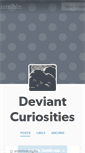 Mobile Screenshot of deviantcuriosities.tumblr.com