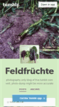 Mobile Screenshot of feldfruechte.tumblr.com