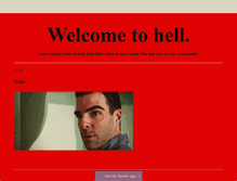Tablet Screenshot of fallenangellucifer.tumblr.com