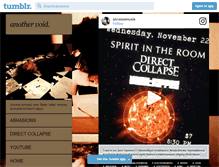 Tablet Screenshot of abrasions.tumblr.com