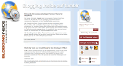 Desktop Screenshot of blogginginside.tumblr.com