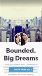 Mobile Screenshot of boundedbigdreams.tumblr.com