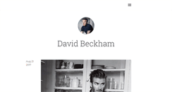 Desktop Screenshot of davidbeckhamweb.tumblr.com