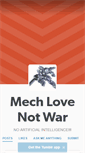 Mobile Screenshot of mechlove.tumblr.com