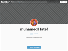 Tablet Screenshot of muhamed11atef.tumblr.com