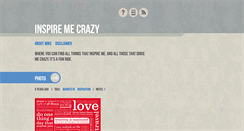 Desktop Screenshot of inspiremecrazy.tumblr.com