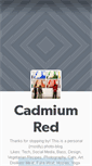 Mobile Screenshot of cadmiumred.tumblr.com