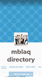 Mobile Screenshot of mblaqdirectory.tumblr.com