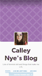 Mobile Screenshot of calley.tumblr.com