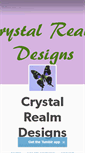 Mobile Screenshot of crystalrealmdesigns.tumblr.com