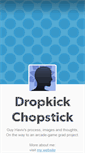 Mobile Screenshot of dropchop.tumblr.com