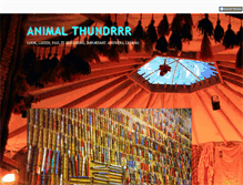 Tablet Screenshot of animalthunder.tumblr.com