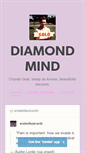 Mobile Screenshot of diamondmind.tumblr.com