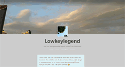 Desktop Screenshot of lowkeylegend.tumblr.com