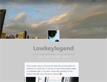 Tablet Screenshot of lowkeylegend.tumblr.com