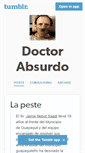 Mobile Screenshot of doctorabsurdo.tumblr.com