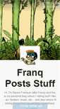 Mobile Screenshot of franq-art.tumblr.com