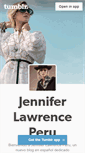 Mobile Screenshot of jenniferlawrenceperu.tumblr.com