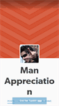 Mobile Screenshot of manappreciation.tumblr.com