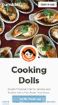 Mobile Screenshot of cookingdolls.tumblr.com