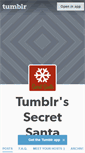 Mobile Screenshot of officialsecretsanta.tumblr.com