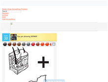 Tablet Screenshot of drawsumthin.tumblr.com