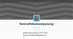 Desktop Screenshot of foreverfabulouslyyoung.tumblr.com