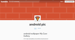 Desktop Screenshot of androidwallpic.tumblr.com