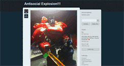 Desktop Screenshot of antisocialexplosion.tumblr.com