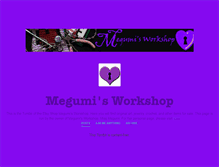 Tablet Screenshot of megumis-workshop.tumblr.com