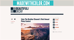 Desktop Screenshot of beautifuldecay.tumblr.com