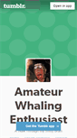 Mobile Screenshot of amateurwhaler.tumblr.com