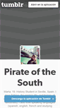 Mobile Screenshot of pirateofthesouth.tumblr.com