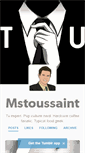 Mobile Screenshot of mstoussaint.tumblr.com