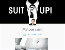 Tablet Screenshot of mstoussaint.tumblr.com