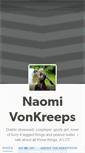 Mobile Screenshot of naomi-vonkreeps.tumblr.com