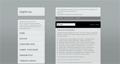 Desktop Screenshot of inspireusalready.tumblr.com