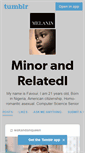 Mobile Screenshot of myminorityfeelsminor.tumblr.com