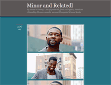 Tablet Screenshot of myminorityfeelsminor.tumblr.com