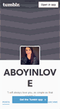 Mobile Screenshot of aboycrazyinlove.tumblr.com