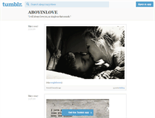 Tablet Screenshot of aboycrazyinlove.tumblr.com