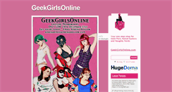Desktop Screenshot of geekgirlsonline.tumblr.com