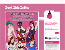 Tablet Screenshot of geekgirlsonline.tumblr.com