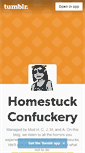 Mobile Screenshot of homestuckconfuckery.tumblr.com