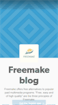 Mobile Screenshot of freemakecom.tumblr.com