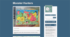 Desktop Screenshot of monsterhunters.tumblr.com