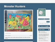 Tablet Screenshot of monsterhunters.tumblr.com