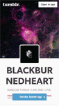 Mobile Screenshot of blackburnedheart.tumblr.com