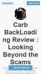 Mobile Screenshot of carb-back-loading10.tumblr.com